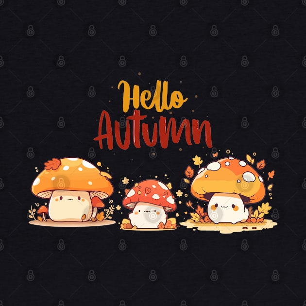 Hello Autumn by Cotton Candy Art